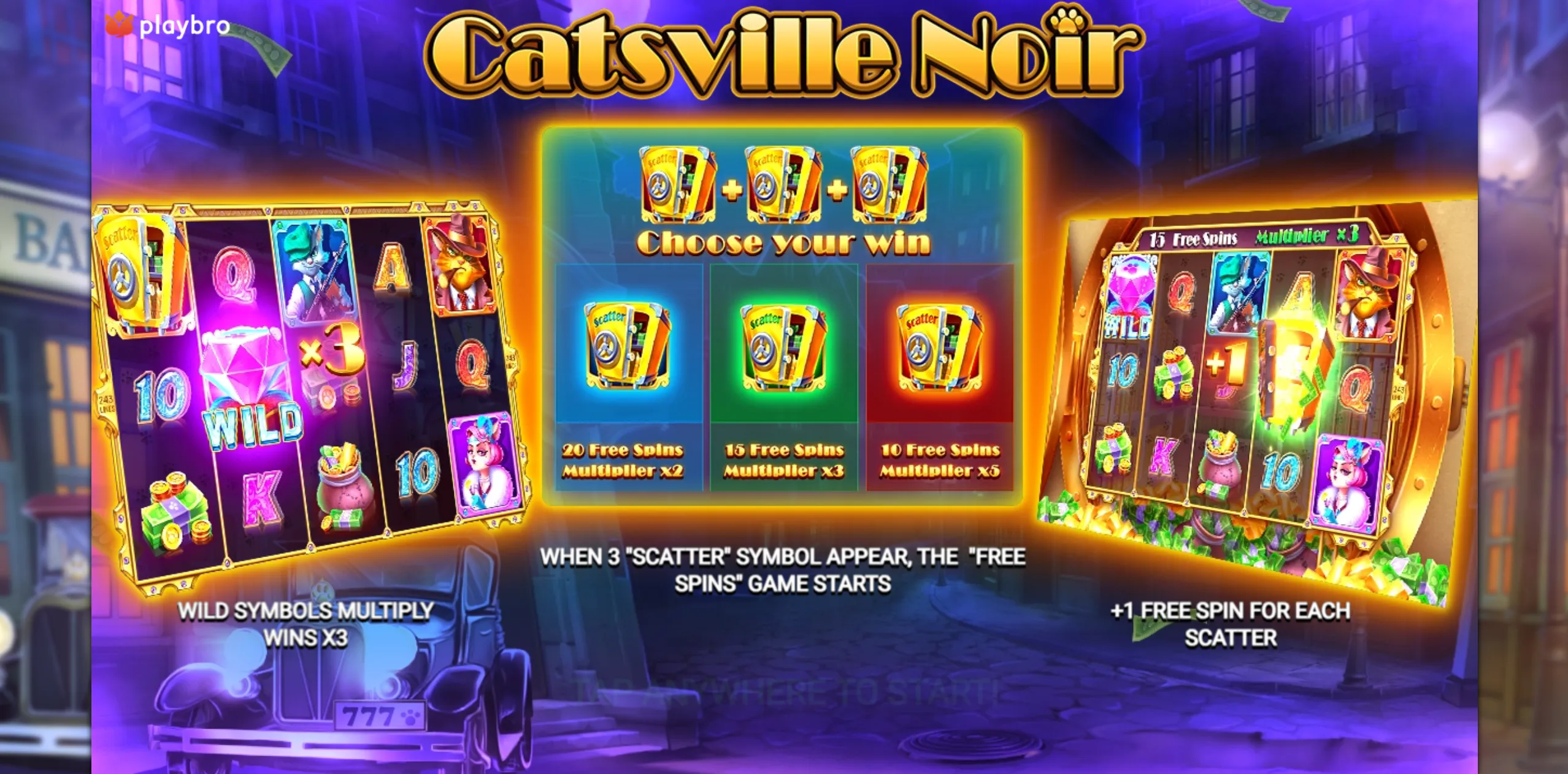 Demo for Catsville Noir