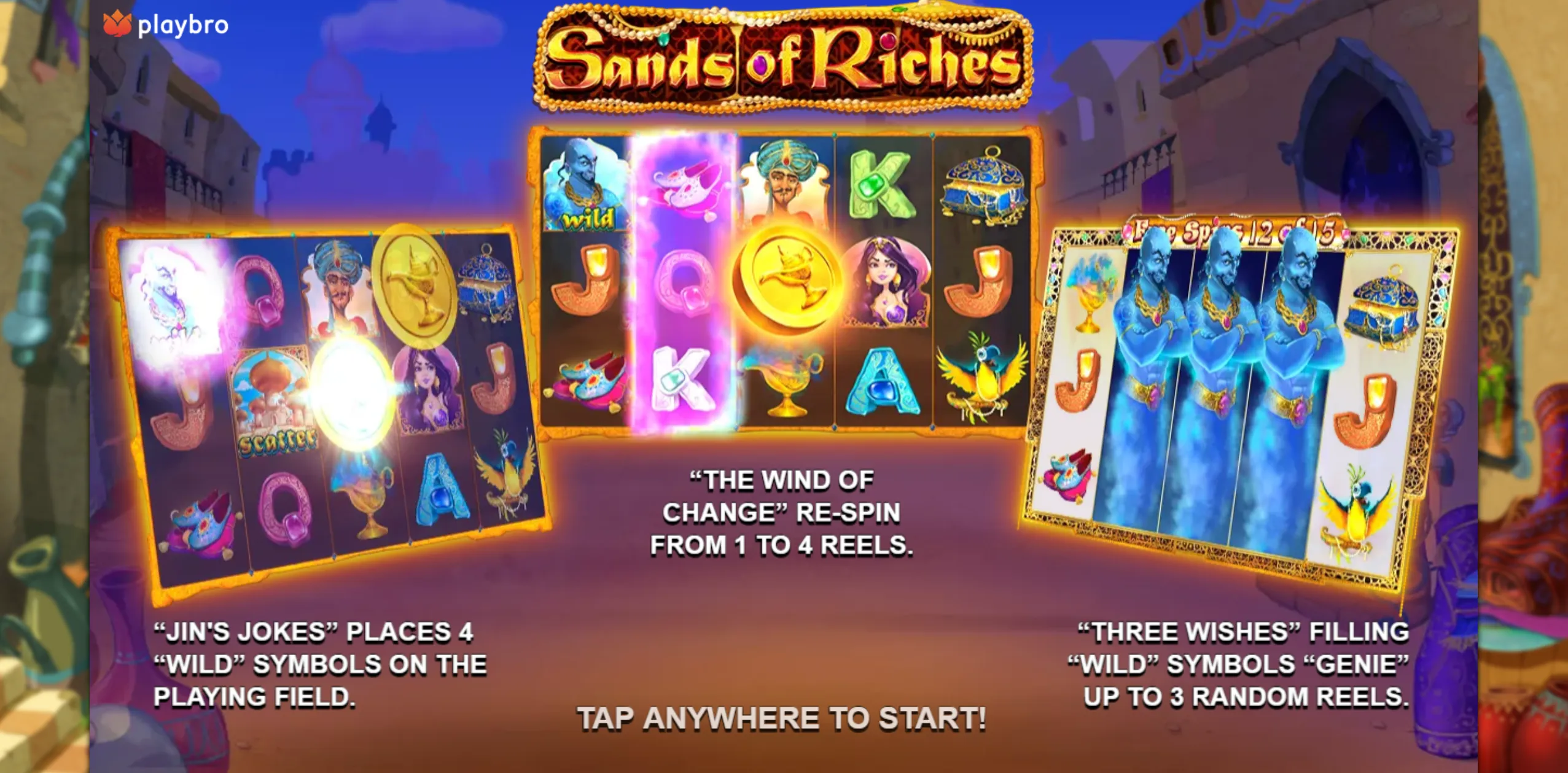 Demo for Sands of Riches