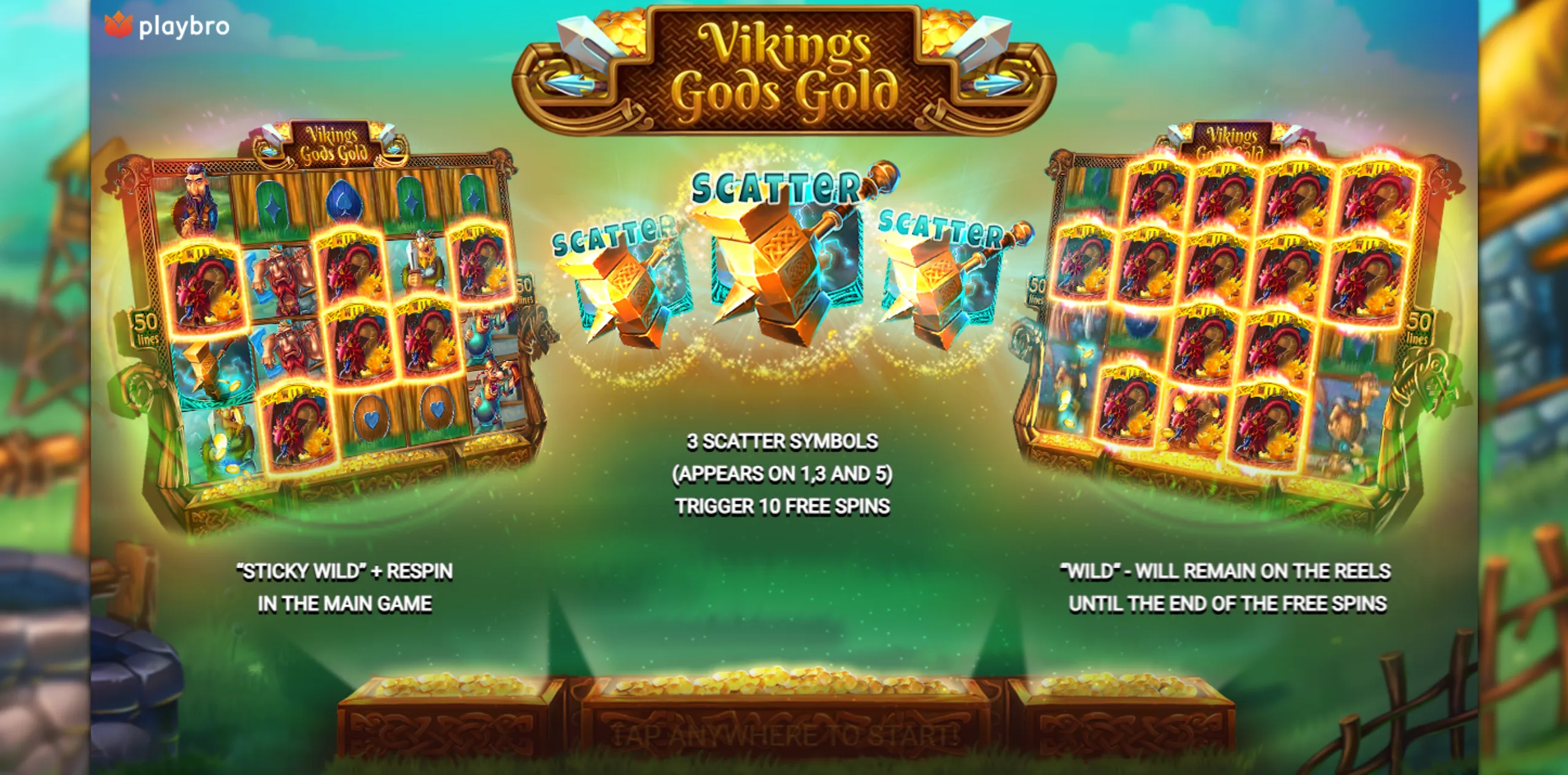 Demo for Vikings Gods Gold